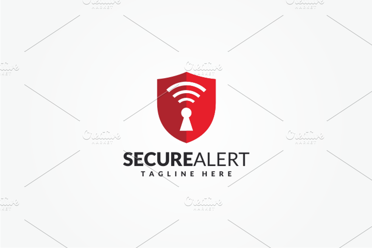 Secure Alert Logo, a Branding & Logo Template by yopie (Photo 1 of 3)