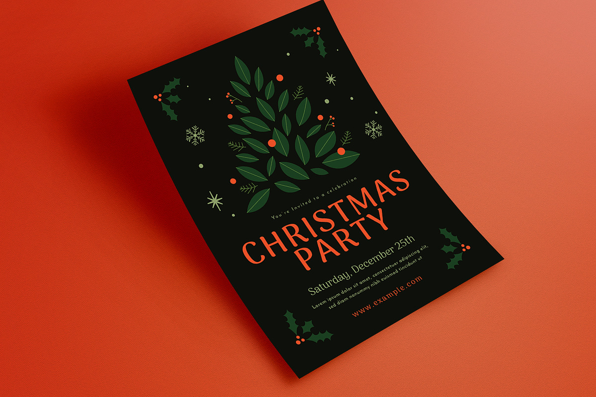 Christmas Event Flyer, a Flyer Template by Guuver (Photo 3 of 3)
