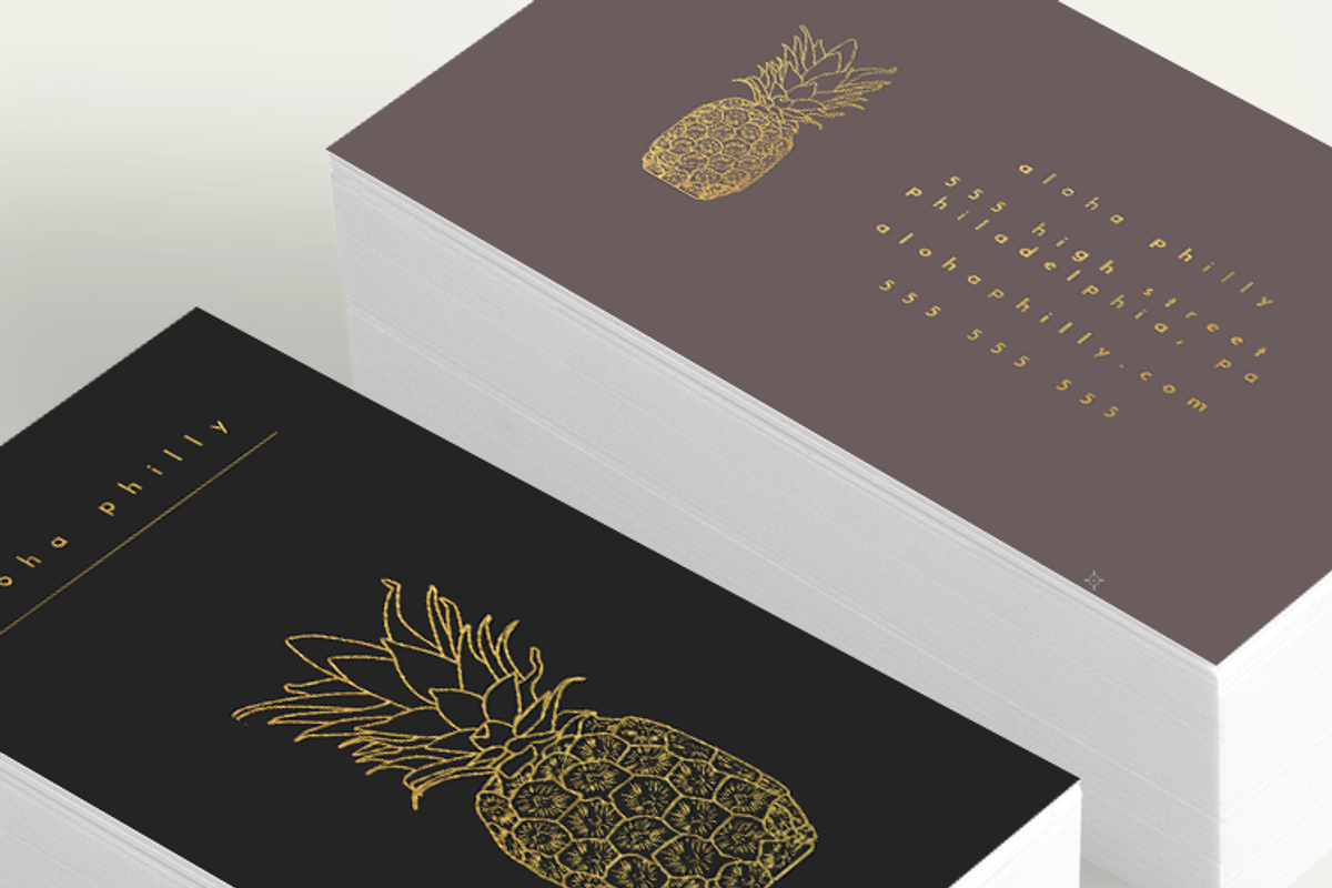 Gold Pineapple Vector Icon, an Icon by Aloha Philly (Photo 7 of 8)