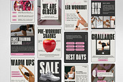 Personal Trainer Instagram Template, a Social Media Template by ZenSocialDesigns (Thumbnail 4 of 9)