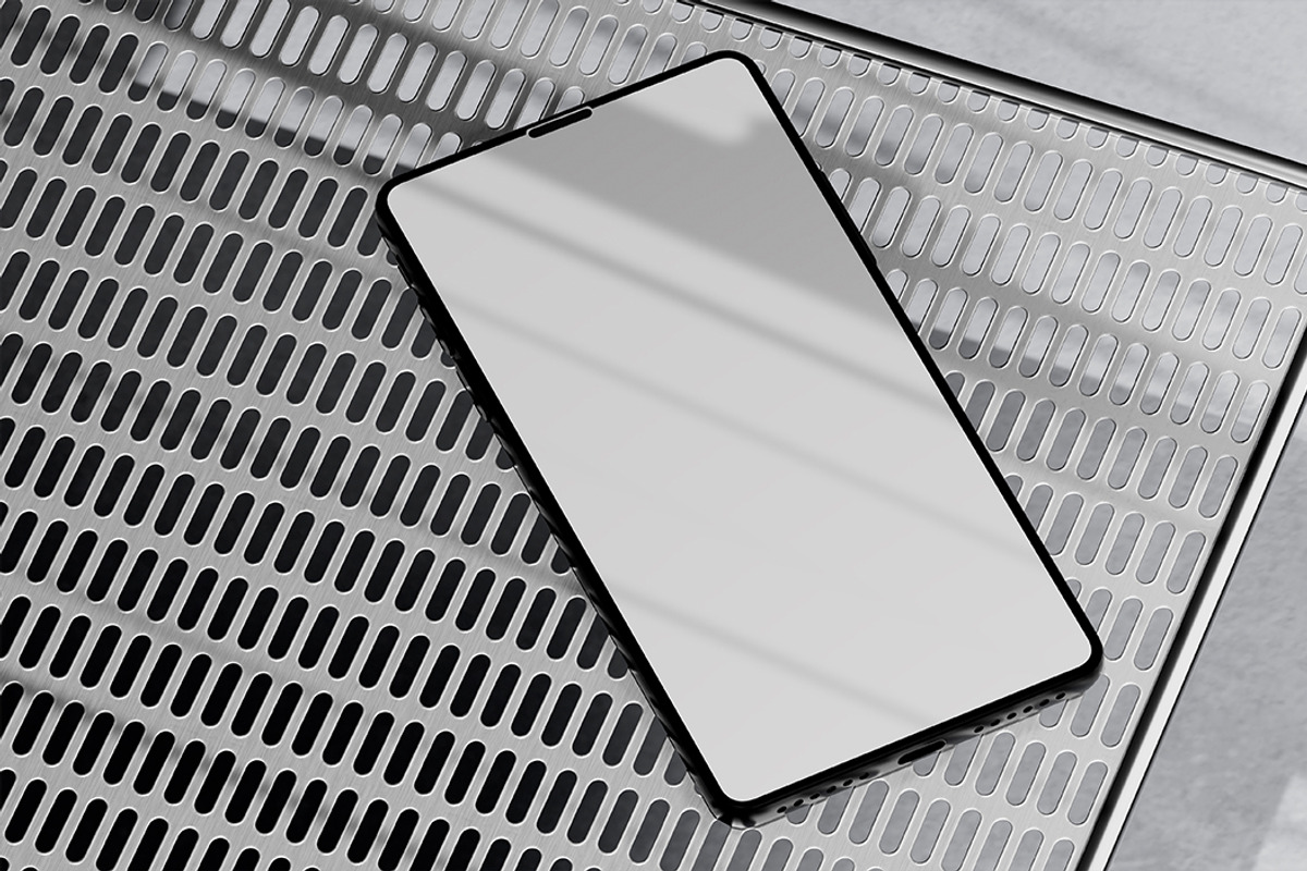 Smartphone Mockup Metal Surface, a Product Mockup by McLittle Stock (Photo 2 of 2)
