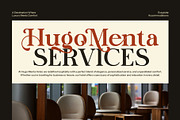 The Harmony Elegant Serif Font, a Serif Font by Graphicxell (Thumbnail 2 of 8)