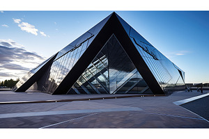 minimalism modern architecture, an Architecture Photo by pikepicture