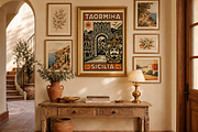 Taormina Sicily Travel Poster, a Wallpaper Photo by rarrarorro (Thumbnail 3 of 6)