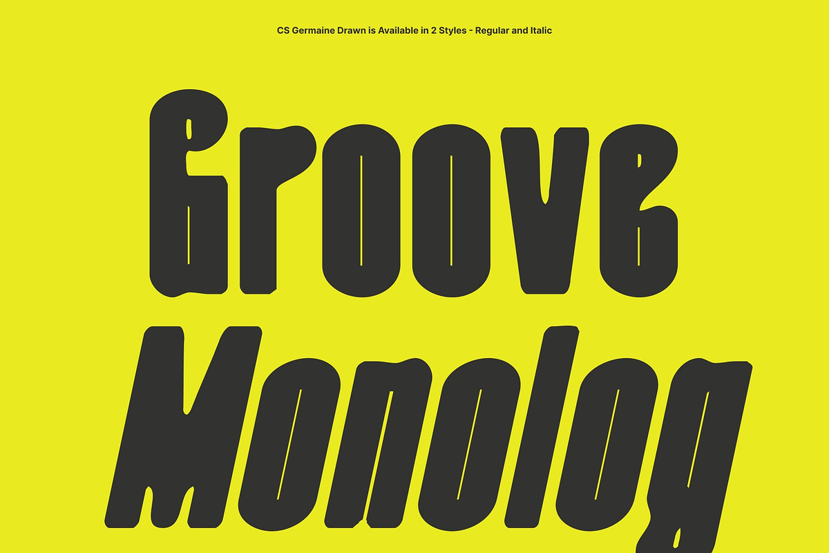 CS Germaine Drawn, a Sans Serif Font by Craft Supply Co. (Photo 3 of 8)