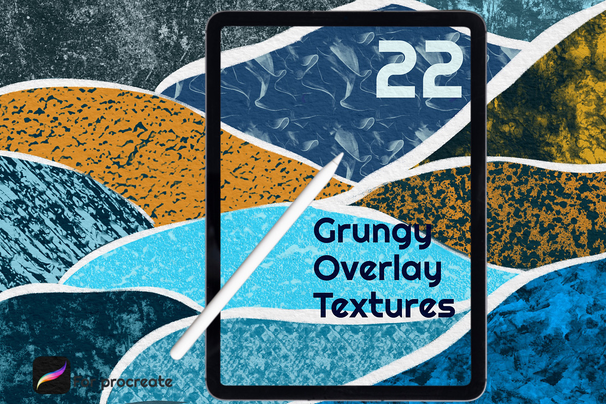 Distressed Grunge Texture Brushes, a Brushes & More by HabitusDesigns (Photo 1 of 7)