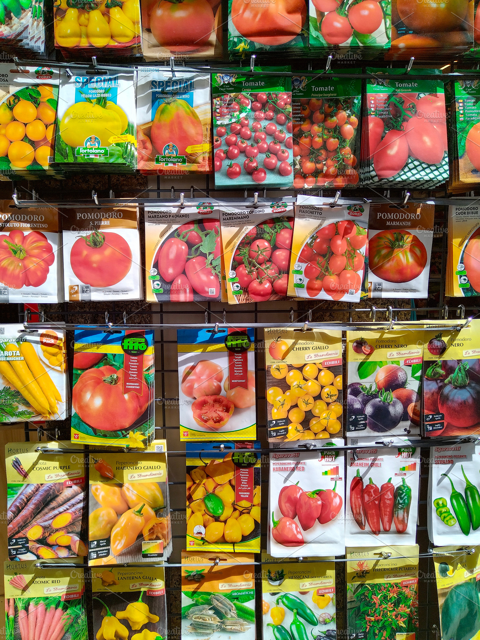 Supermarket freezer packed with frozen food, a Food & Drink Photo by DanFLCreativo