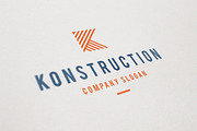 Konstruction Logo - Letter K Logo, a Branding & Logo Template by Vepix (Thumbnail 1 of 6)