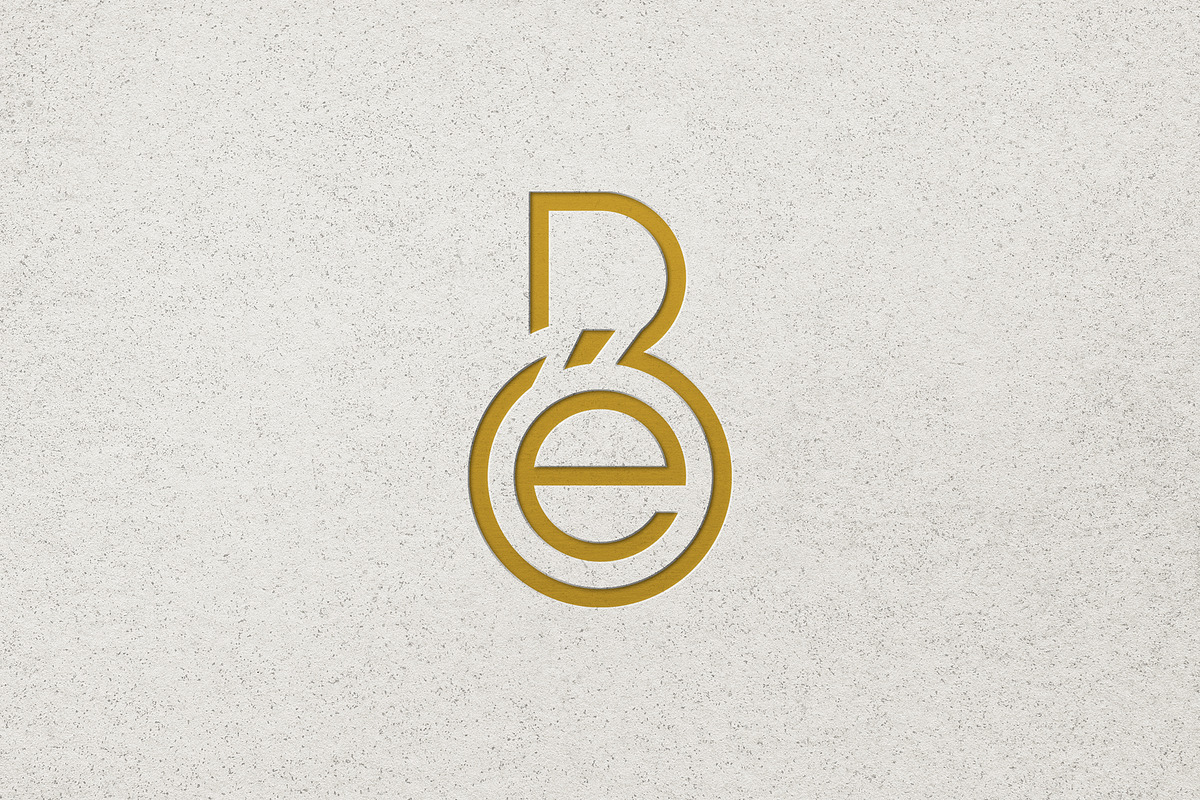 Minimalist LuxuryInitials BE Logo, a Branding & Logo Template by Luxury Logos (Photo 4 of 4)