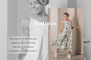 Women Long Dress Mockup Bundle, a Shirt Mockup by Neutral Mockups (Thumbnail 2 of 8)
