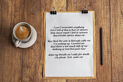 Jasmine handwriting font, a Handwritten Font by BilberryCreates (Thumbnail 4 of 5)