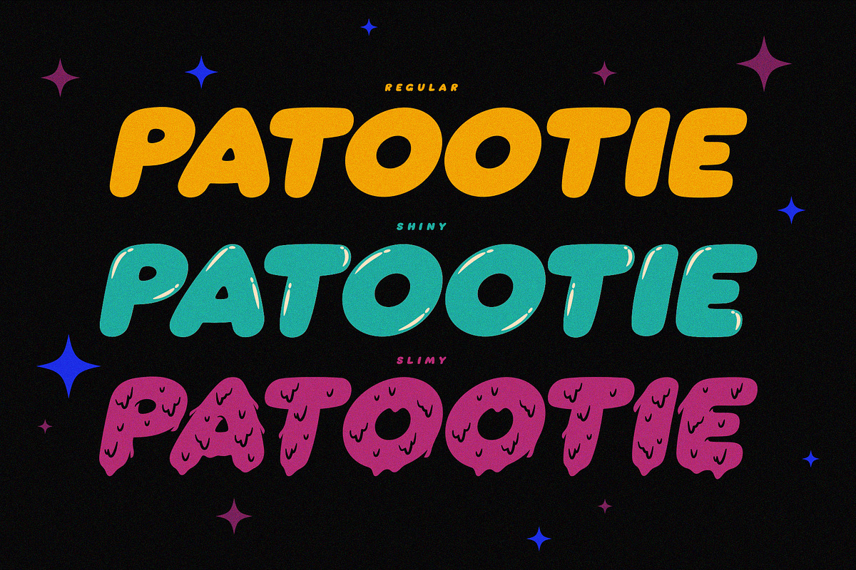 Gumzilla Font Plus Graphic Pack preview 7