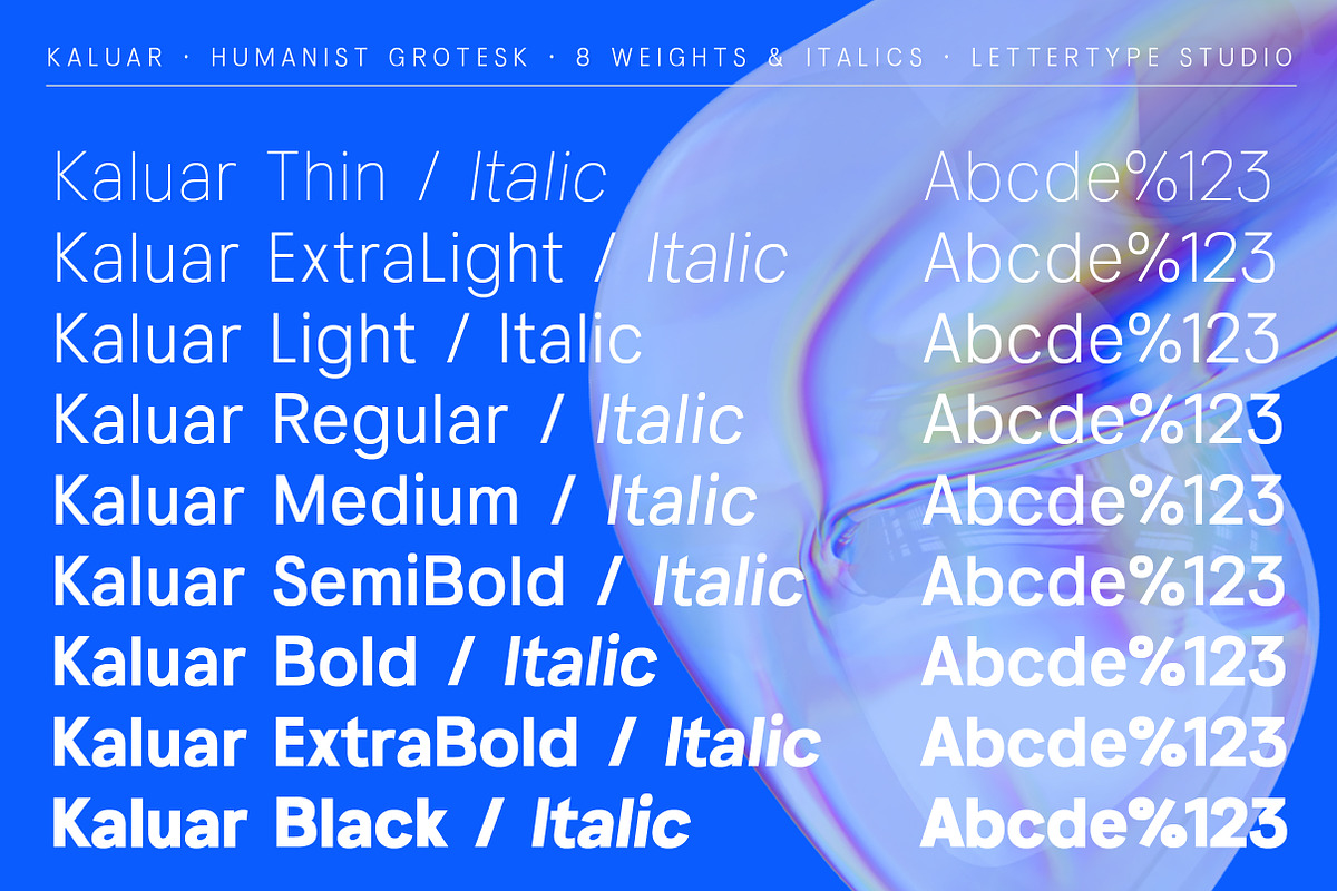 Kaluar Family | Intro 60% OFF, a Sans Serif Font by Lettertype Studio (Photo 3 of 13)