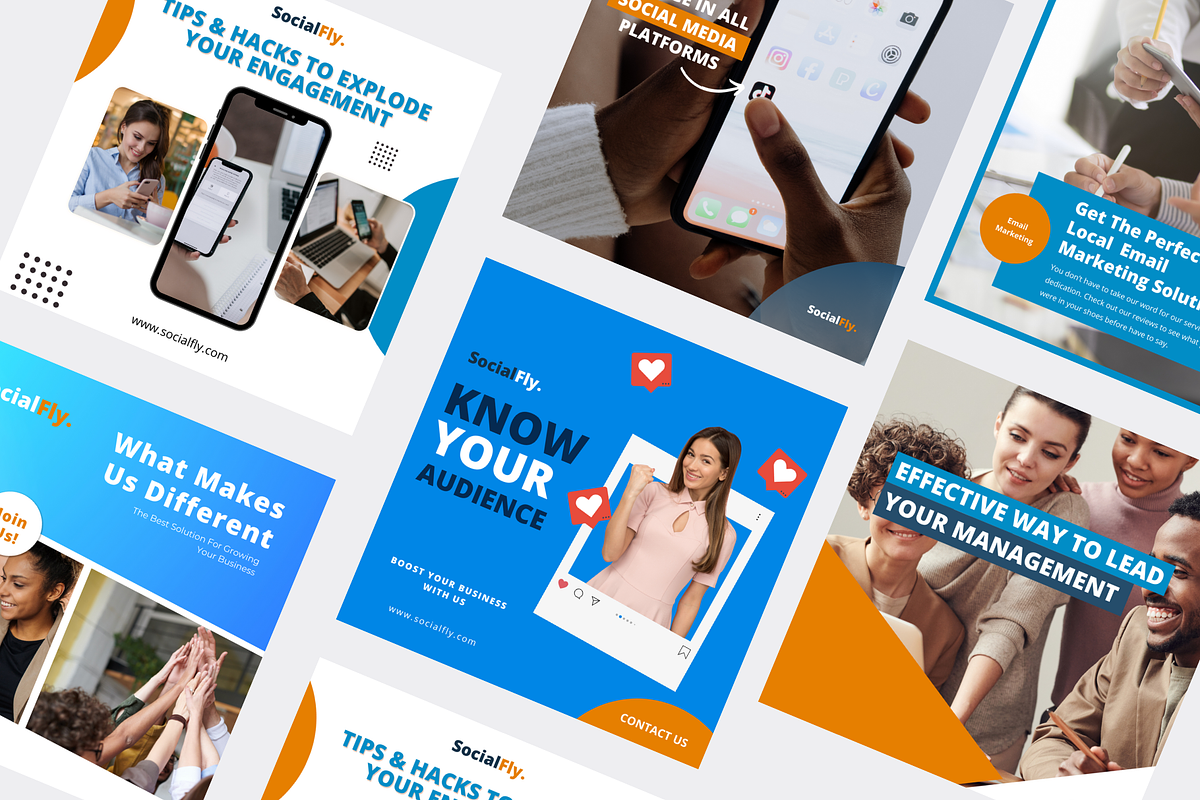 Instagram Templates-Digital Agencies, a Social Media Template by Parrot Designs (Photo 4 of 5)