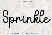 Sprinkle, a Handwritten Font by InermediaSTUDIO (Thumbnail 1 of 8)