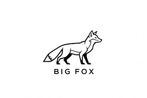 Big Fox Minimalist, a Branding & Logo Template by Logocreative