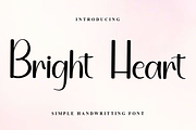 Bright Heart, a Handwritten Font by InermediaSTUDIO (Thumbnail 1 of 8)