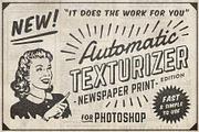 AUTOMATIC TEXTURIZER, a Layer Style Add-On by DISTRICT 62 STUDIO (Thumbnail 1 of 4)