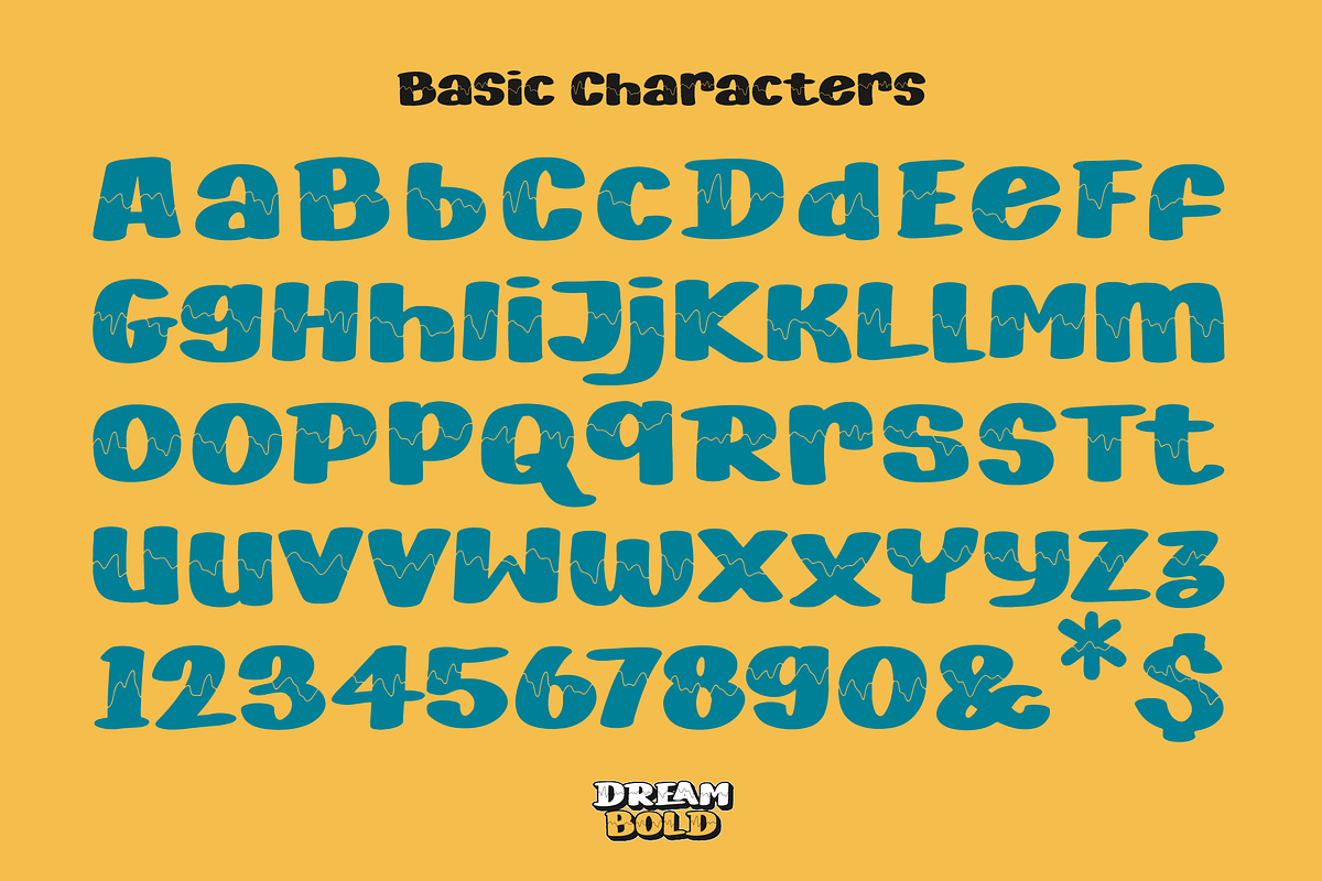 Dream Bold | Bold Display Font, a Sans Serif Font by Denustudios (Photo 9 of 15)