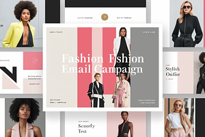 15 Fashion Email Canva Template