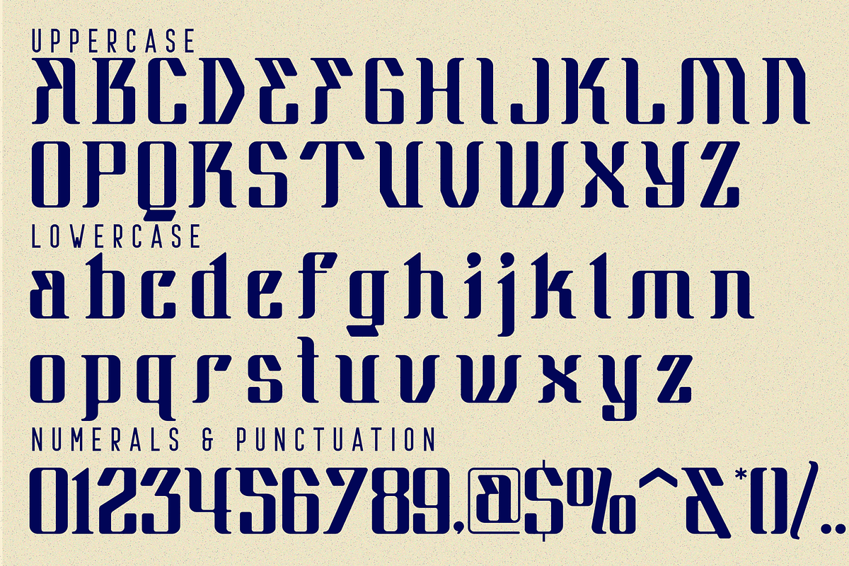 Abstract Painting Font, a Serif Font by 177Studio (Photo 7 of 8)