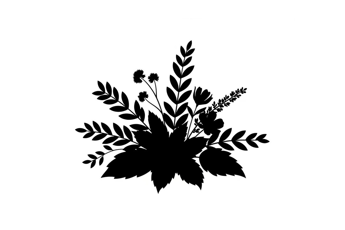 50 Botanical Garden Silhouette bundl, an Illustration by Designs_River (Photo 25 of 51)