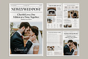 Wedding Newspaper Template, a Brochure Template by BrandPacks (Thumbnail 4 of 4)