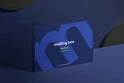 European Mailing Box Mockup, a Packaging Mockup by WebAndCat (Thumbnail 12 of 15)