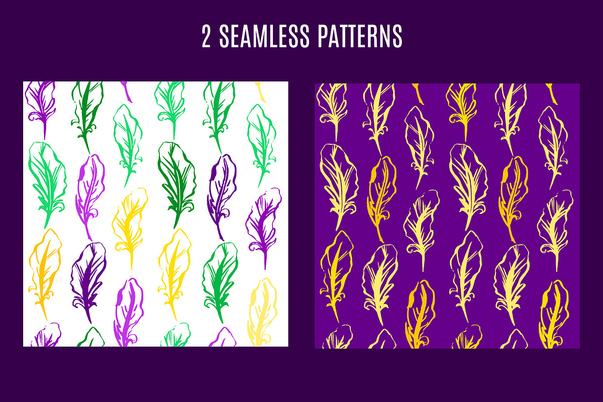Mardi Gras Set, an Illustration by Olena (Photo 4 of 5)