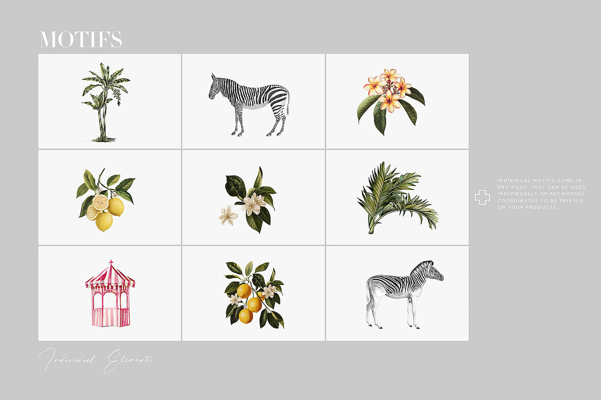 Costa Flores Tropical Lemon Pattern, a Pattern Graphic by Pink Linen (Photo 7 of 10)