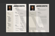 Modern Professional Resume & Cover, a Resume Template by PixelStudio (Thumbnail 4 of 4)