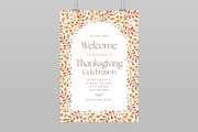 Minimalist Thanksgiving Welcome Sign, a Poster Template by BrandPacks (Thumbnail 3 of 5)