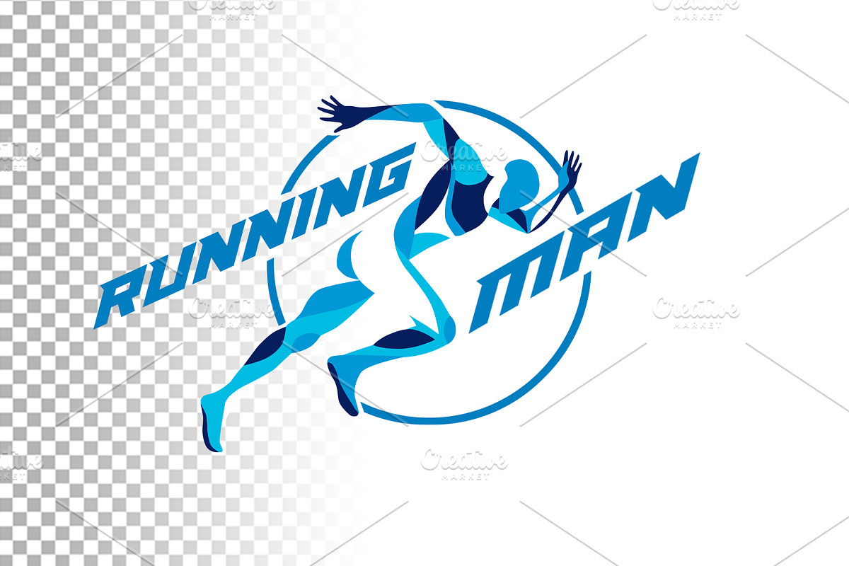 Stylized Running Man, a Healthcare Illustration by Infinity Creativity (Photo 1 of 4)