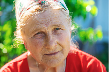 Portrait of an old woman in the, a Person Photo by yanadjana