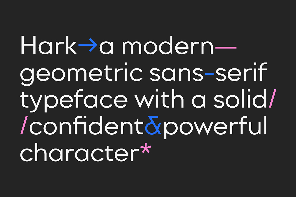 Hark, a Sans Serif Font by Locomotype (Photo 2 of 15)