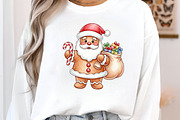 Christmas Gingerbread Man Clipart, an Illustration by SinaCreation (Thumbnail 5 of 7)