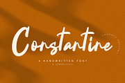 Constantine - Handwritten Font, a Handwritten Font by Alpaprana (Thumbnail 1 of 10)