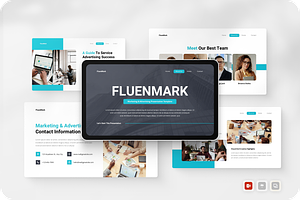 Marketing & Advertising PowerPoint, a Presentation Template by Annora Studio