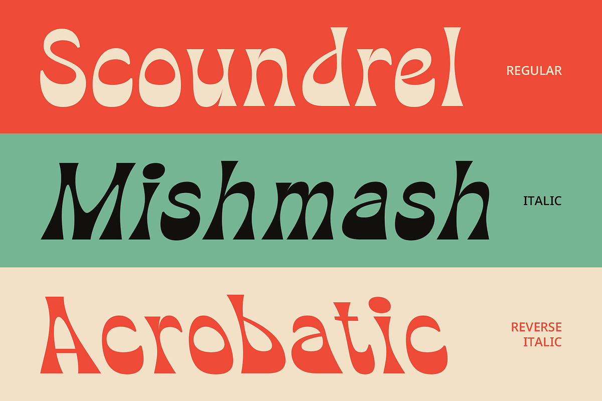 CS Gianela – Reverse Contrast Font, a Sans Serif Font by Craft Supply Co. (Photo 2 of 8)