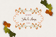 Hand Drawn Autumn Floral Kit, a Decorative Illustration by By Kerri Ann (Thumbnail 6 of 7)