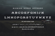 Kicking Horse - 4 Font Family, a Slab Serif Font by Greg Nicholls (Thumbnail 7 of 10)