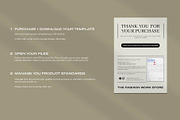 Fashion Quality Control Checklist, a Templates & Theme by The Fashion Work Store (Thumbnail 4 of 5)