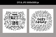 Floral greeting cards, an Illustration by piyacler (Thumbnail 3 of 4)