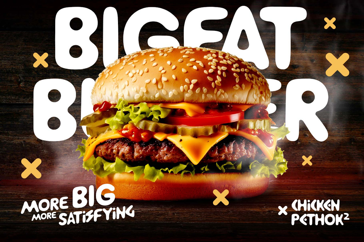 Hot Spice; Bold Display Font, a Sans Serif Font by Eko Bimantara (Photo 6 of 6)