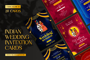 Wedding Invitation Card Bundle, an Invitation Template by Creative Hatti (Thumbnail 1 of 6)