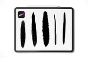 Gouache brushes for Procreate, a Brush Add-On by Art Sproot (Thumbnail 4 of 7)