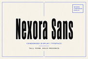 Nexora Sans – Bold Display Font, a Slab Serif Font by Wow Magic (Thumbnail 1 of 4)