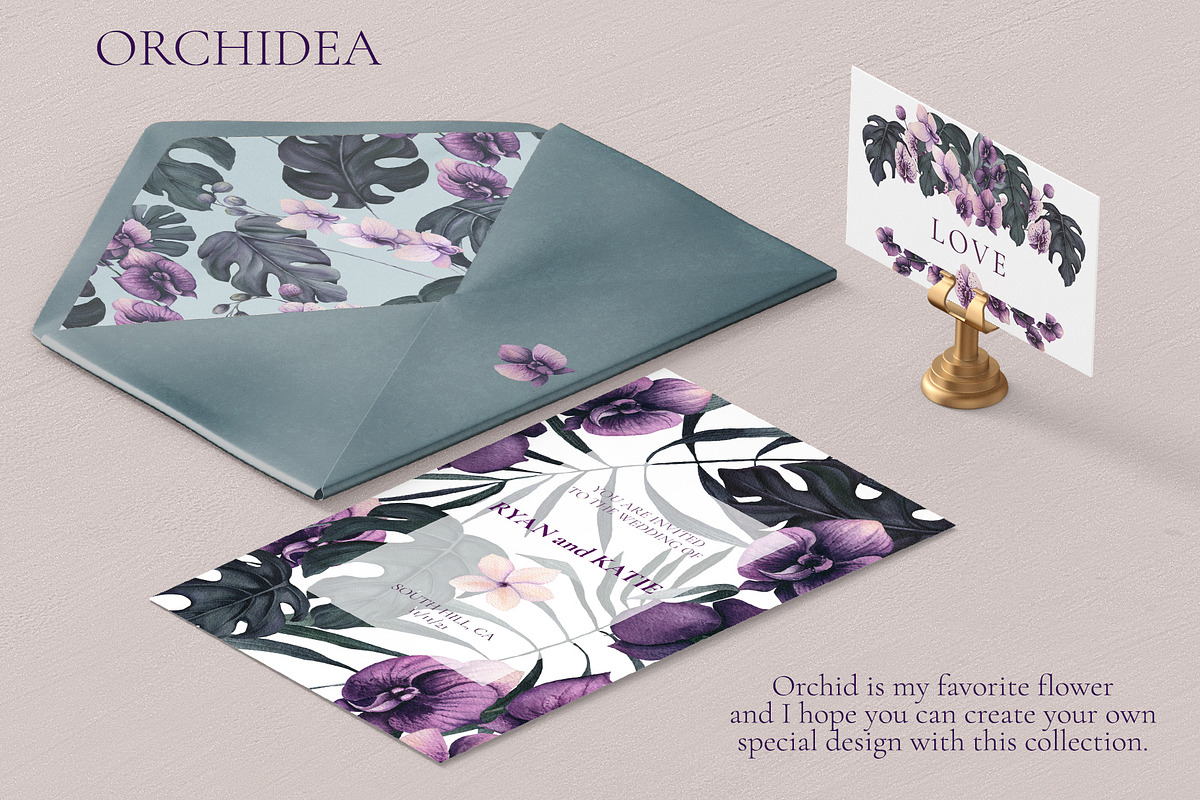 Orchidea, an Illustration by Salted Galaxy (Photo 2 of 11)