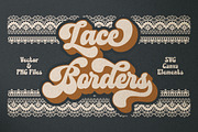 Lace Borders Graphics Vector PNG SVG, a Texture Illustration by Summit Avenue (Thumbnail 1 of 4)