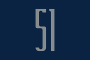 Mr. Snappy Numeral Set, a Serif Font by Port Design Company (Thumbnail 5 of 6)
